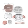 bentgo Salad Container, 5-Compartment, Blush Marble, 54 oz. (BGOSAL-M)~#|#~CD75A1B4-A0F0-4129-91CB0EAD9A6B0A8D_sc7