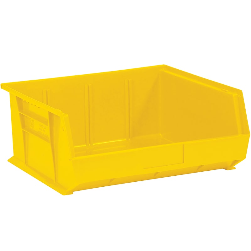 Staples® Plastic Stackable Bin Boxes, 16-1/2" x 14-3/4" x 7" image 1