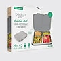 Bentgo Kids Leak-Resistant Lunch Box, 3-Compartment, Silver (BGOSTL-S)~#|#~CD83D18B-9DA6-45F9-8640716EAE2AADB9_sc7