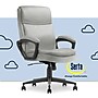 Serta Comfort Ergo Ergonomic Velvet Fabric Swivel Executive Chair, Gray (CCHR10016C)~#|#~CD85AB9B-8DAB-4095-83B797D25B4A8060_sc7