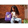LEGO Butterfly Girl Character Panel Backpack, Medium, Purple (BP0461-850)~#|#~CD88BA65-F5EB-4FC1-89A26C17664956B5_sc7