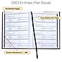 Global Printed Products Notary Public Record Book, 8.5" x 11", Black/Tan, 2/Pack (GPP-0094-A)~#|#~CD973533-C3A0-494E-A8676517EC6BBC9A_sc7