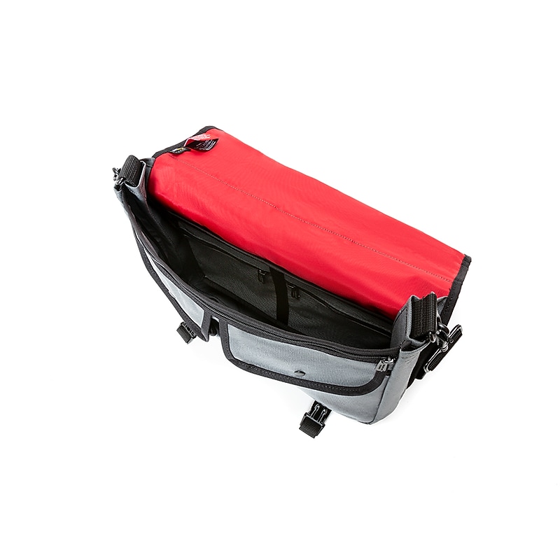 Manhattan Portage Wallstreeter with Back Zipper Grey (1444Z GRY) image 1