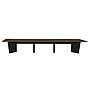 Regency Array 192"W x 48"D Conference Table with Grommet, Neo Walnut/Black (ACT19248NWBK)~#|#~CD9D7DC2-EAD5-4BA7-86E9D727AE50DA68_sc7