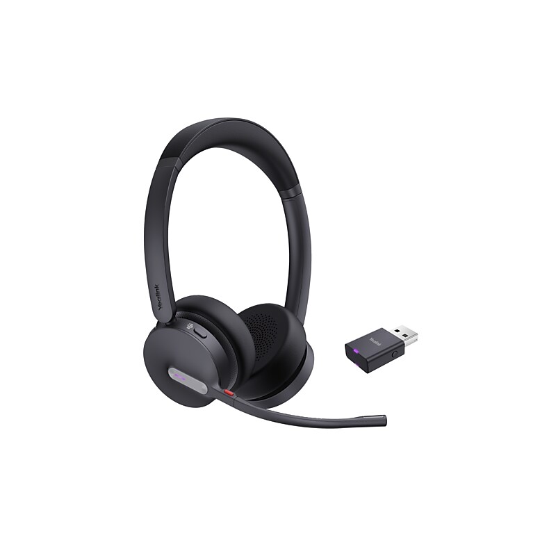 Yealink WH64 Hybrid Wireless Noise Canceling Stereo Phone Headset , MT Certified image 1
