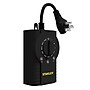 Stanley LightTimer Select Twin 2-Outlet Outdoor Photocell Timer, 8 ft., Black (KITNCCST4)~#|#~CD9DD546-FA9C-4FB2-9CF997D6EE510875_sc7