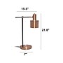 Lalia Home Studio Loft Table Lamp, Rose Gold/Black (LHT-4001-RG)~#|#~CD9EBD42-36FF-4497-83A3D2E54A540263_sc7
