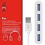 Staples TECH 4-Port USB 3.0 Hub, White (ST62380)~#|#~CDA39384-AF71-4DB2-97179464A1B4C32A_sc7