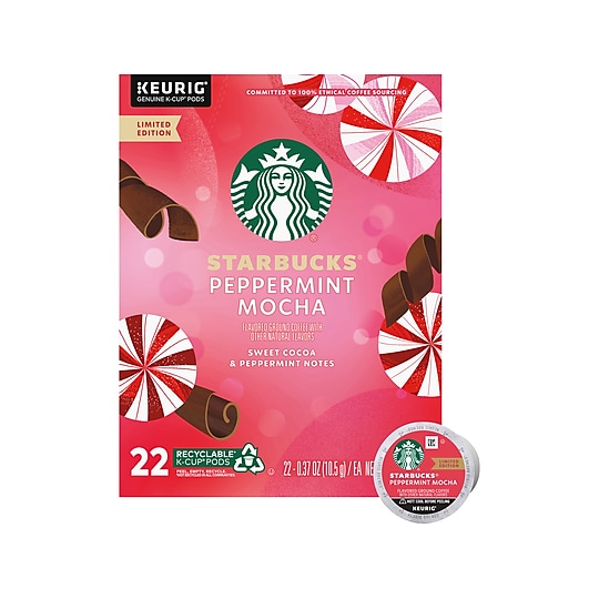 Starbucks Not Kosher Hot Coffee Single Serve Keurig K Cup Pods Staples