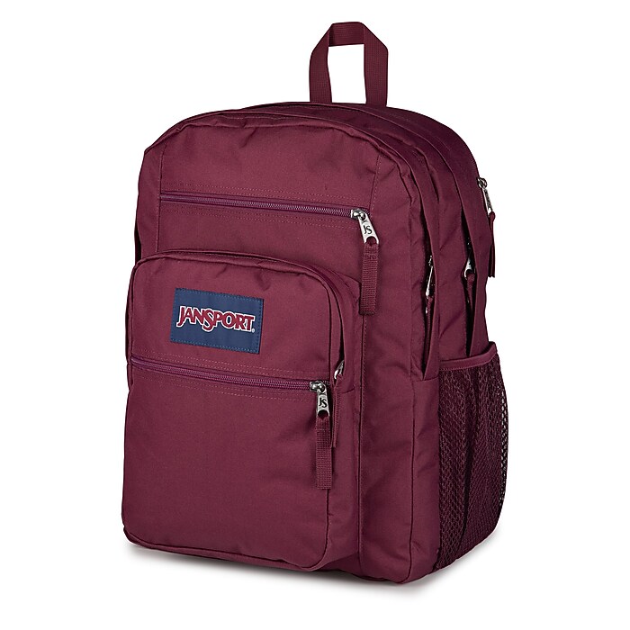 JanSport Big Student Laptop Compatible Backpack, Large, Cherry