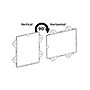 Azar Sign Holder, 8.5" x 11", Wall Mounted, Clear Acrylic, 10/Pack (106614-10PK)~#|#~CDA70CEE-088F-4A35-98B22C6EC4BBCC7C_sc7