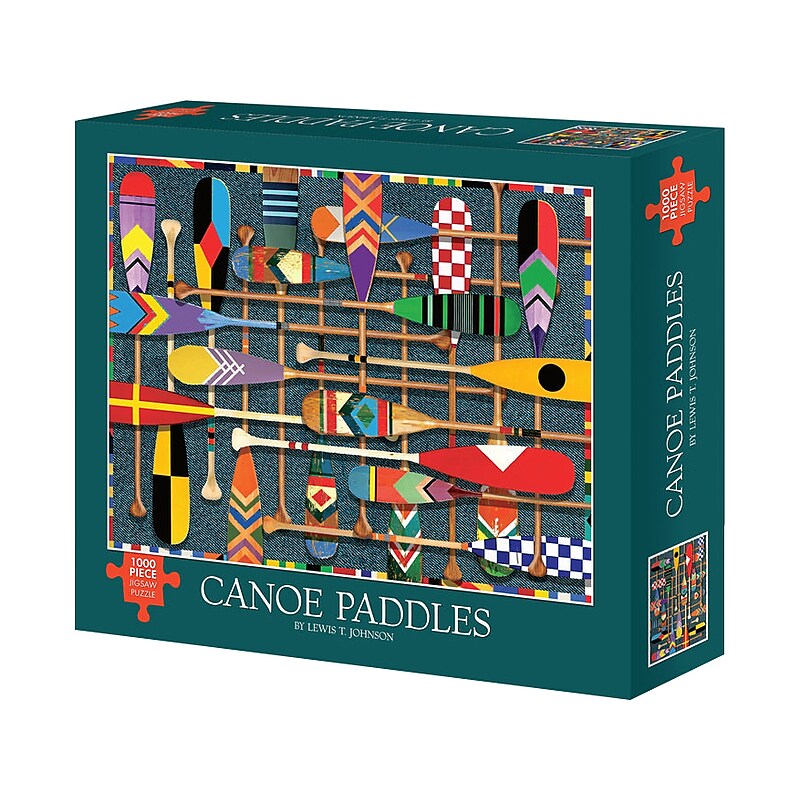 Willow Creek Canoe Paddles 1000-Piece Jigsaw Puzzle (49557) image 1