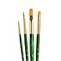Princeton RealValue Mixed Media Synthetic Taklon Variety Brush Set, Green, 4/Set, 3 Sets/Bundle (PBXPR9116-3)~#|#~CDB5BD48-48EB-4322-A13563F7BB8EF115_sc7