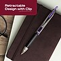 uniball 207 Retractable Gel Pens, Medium Point, 0.7mm, Violet Ink, Dozen (70221)~#|#~CDB87409-7131-43A9-9B0260C5736561B1_sc7