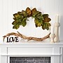 Nearly Natural 35" Fall Magnolia Leaf Artificial Swag (4646)~#|#~CDBA16BD-488D-4C8B-BD10260D0D9DCF5C_sc7