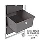 Honey-Can-Do 8-Drawer Metal/Plastic Mobile Storage Cart with Swivel Casters, White/Gray (CRT-09587)~#|#~CDBA49E8-CBD8-4458-B77EB11111FC0652_sc7