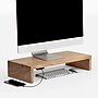 Anji Mountain Mango Wood Monitor Stand with Two USB Ports, Up to 32" Monitor, Natural (MS-FNG-MNG-P)~#|#~CDBB2D82-2D49-4A76-83555B400B113B8E_sc7