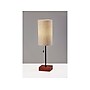 Adesso Trudy Incandescent/LED Table Lamp, Walnut/Natural (1568-12)~#|#~CDBBA197-4D9C-4A0D-83DBFB1812E4648B_sc7