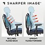 Sharper Image Flex Back Ergonomic Mesh Swivel Task Chair, Dark Blue (60118-DBLU)~#|#~CDC280B5-AD94-4936-8AC9B3DD73F79496_sc7