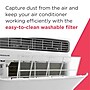 Frigidaire 230-Volt 12000 BTU Window Air Conditioner with Remote, White (FHWH124WB2)~#|#~CDC3FB94-7D1F-4871-8CA3BEBCF2F1A236_sc7