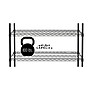 Honey Can Do 5-Shelf Metal Unit, 42"W, Black (SHF-01440)~#|#~CDC5AEFB-2C60-4A60-9A4E5EACAEE9F5CD_sc7