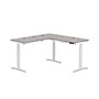 VersaDesk PowerLift 60"W Electric L-Shaped Adjustable Standing Desk, Gray/White (PLLSD6060-WG-APP)~#|#~CDC8319D-EB34-47E2-8DBBD16C7792F0A7_sc7