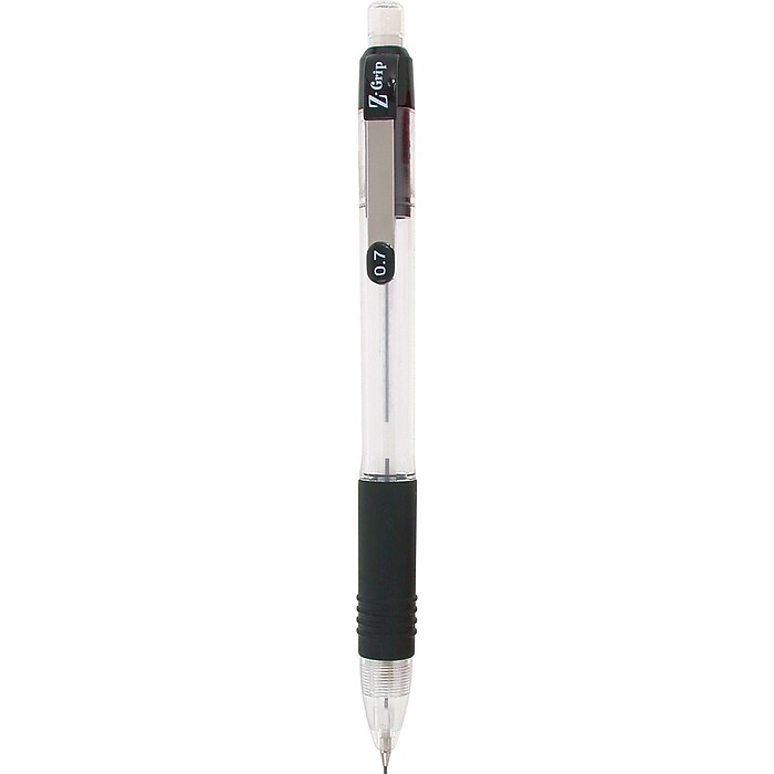 Zebra Z-Grip Mechanical Pencil, 0.7mm, #2 Medium Lead, 2 Dozen