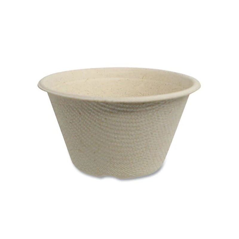 World Centric Fiber Cups 2 oz. Natural Paper 2000/Case (WORCUSC2NLFP) image 1