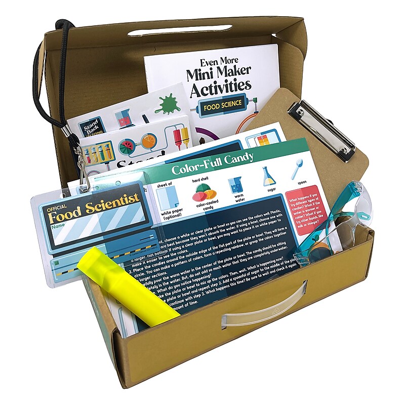 Carson Dellosa Education Mini Maker Kit: Food Science, Multicolored (CD-746012) image 1