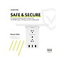 Overtime Wall Outlet Shelf, 8 Outlets and 3 USB Ports, Surge Protector, White (OTWP8O3USB)~#|#~CDD231CA-2BB8-478F-8BC1B8434AC93CA1_sc7