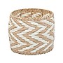 Household Essentials Zee Cattail/Paper Storage Basket, Light Beige/White (ML-6760)~#|#~CDD47797-69D1-4D82-90C854DD7BB986B7_sc7