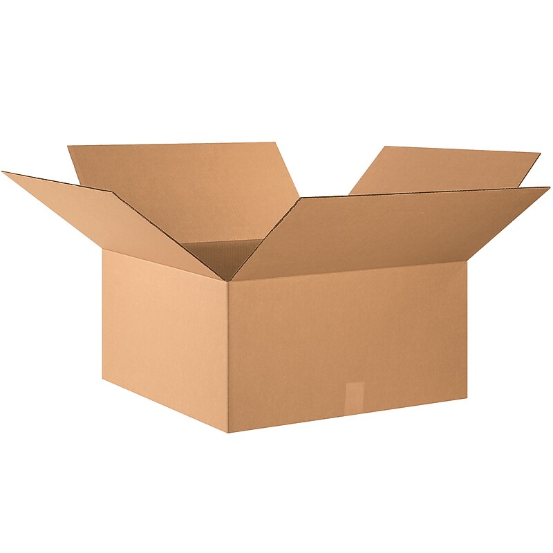24" x 24" x 12" Shipping Boxes, 44 ECT, Brown, 10/Bundle (HD242412) image 1