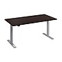 Bush Business Furniture Move 60 Series 60"W Electric Height Adjustable Standing Desk, Black Walnut/Cool Gray (M6S6030BWSK)~#|#~CDE3636D-CBAE-40F4-A46A4D07A04E7C5B_sc7