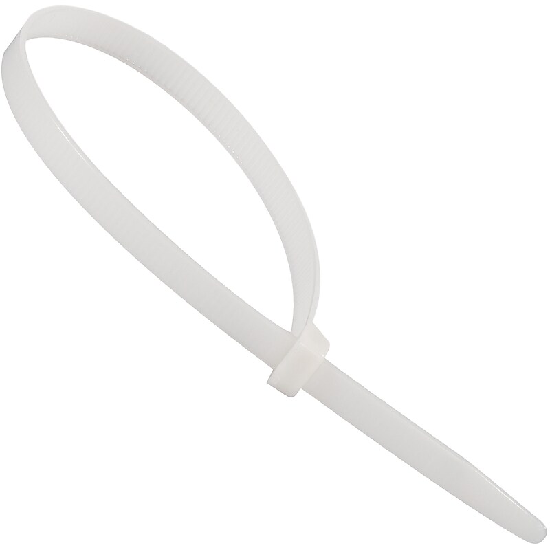 Partners Brand 175 lbs. Heavy-Duty Cable Tie, 18", Natural, 100/Carton (CT18175) image 1