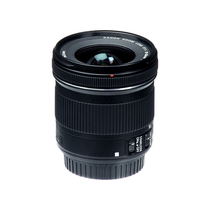 Canon EF-S 10-18mm f/4.5-5.6 IS STM Lens, Black (9519B002) | Staples
