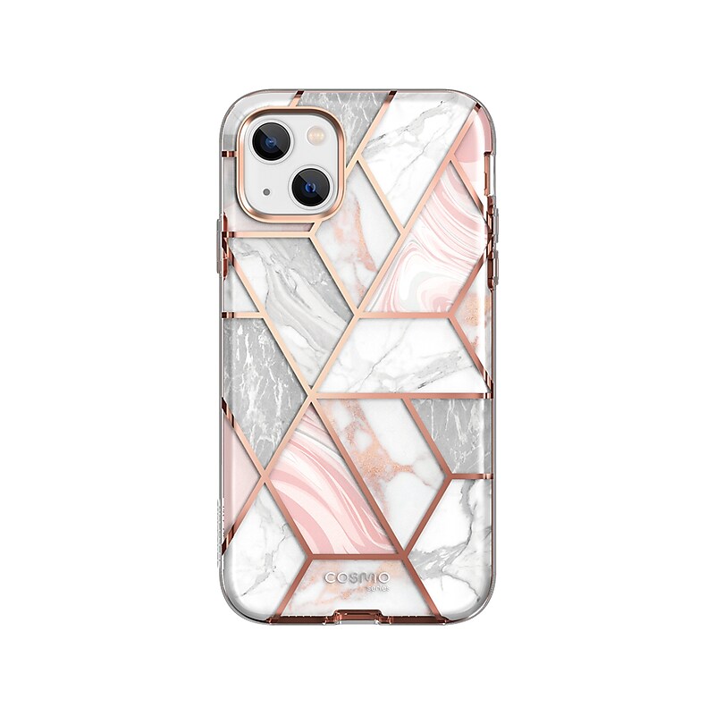 i-Blason Cosmo Marble Pink Case for iPhone 14 Plus (iPhone2022-6.7-Cosmo-SP-Marble) image 1