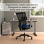 Union & Scale FlexFit™ Ergonomic Mesh Swivel Task Chair, Blue/Black (UN59413)~#|#~CDF6A8C4-9713-4704-98A8828B39DC856E_sc7