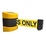 WallPro Magnetic 450 Wall-Mountable 30' Retractable Belt Barrier, AUTHORIZED ACCESS ONLY, Yellow/Black (WPM450Y-YBA15)~#|#~CDFE0459-11ED-43AB-B4A79E87B4DF88B3_sc7