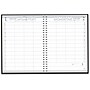 2027 House of Doolittle 8.5" x 11" Daily Planner, Faux Leather Cover, Black (28202-27)~#|#~CDFE46ED-7242-491A-A14ACED0665CFFE7_sc7