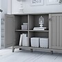 Bush Furniture Salinas Entryway Storage Set with Hall Tree, Shoe Bench and Accent Cabinet, Cape Cod Gray (SAL008CG)~#|#~CE061C6A-635E-432D-96FCC7074E70ED23_sc7