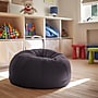 Flash Furniture Dillon Cotton Small Refillable Bean Bag Chair, Solid Gray (DGBEANSMSLDGY)~#|#~CE0DA5D3-959C-4595-B8E712F3420C3CA1_sc7