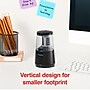 Staples Everyday Dual Powered Pencil Sharpener, Black (ST62626)~#|#~CE0F556F-1F7F-43D6-B29AF7665FDCC4B0_sc7