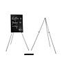 Staples Display Easel, 58", Black Metal (28218US/50446US)~#|#~CE11C632-5DC8-4076-813C5E1138A887B7_sc7
