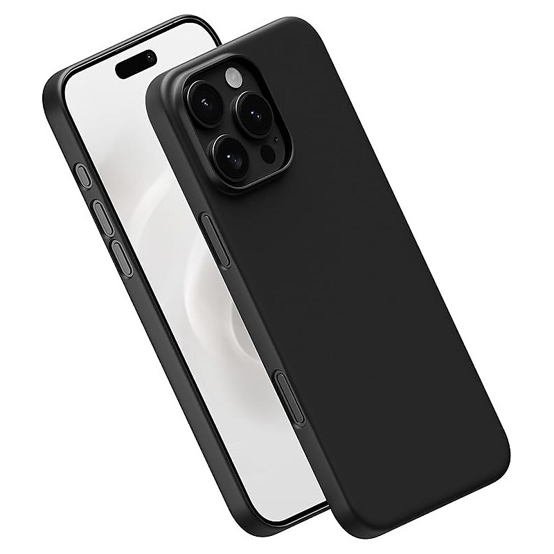 PEEL Magnetic Thin Series MagSafe Phone Case for iPhone 16 Pro Max Case, Black (I16_PMX_MAG_BLK) image 1