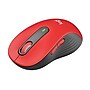 Logitech Signature M650 L Wireless Ergonomic Optical Mouse, Classic Red (910-006358)~#|#~CE194310-066A-4A21-A3E9218EC14FD4B1_sc7
