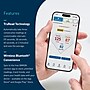 Omron 10 Series Bluetooth Upper Arm Blood Pressure Monitor, Black/White (BP7465)~#|#~CE2337DA-E231-4BC2-9C8109823B442656_sc7