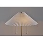 Adesso Ophelia 60" Antique Brass Floor Lamp with Empire Shade (9403-21)~#|#~CE239194-C731-4490-8AD9C9EFBBE7FED5_sc7