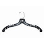 Nahanco 17" Plastic Middle Heavy Weight Dress Hanger, Black, 100/Pack (2505)~#|#~CE340D45-365F-4617-A20F8CBE8EB8FE28_sc7