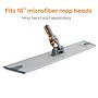 Coastwide Professional™ 15.75" Microfiber Wet Mop Frame, Aluminum (CW61064-CC)~#|#~CE35A9AD-9600-47FD-8EB0562CBB420DAD_sc7