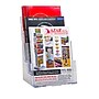 Azar Brochure Holder, 9.25" x 13.25", Vertical, Table Top, Clear, Plastic (252378)~#|#~CE35AC0A-2547-4D3D-84D7FF1EACC25D41_sc7